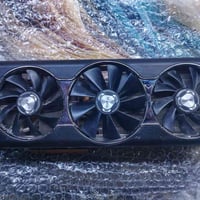 RX 5700XT • كرت شاشة • حرارة ٥٠