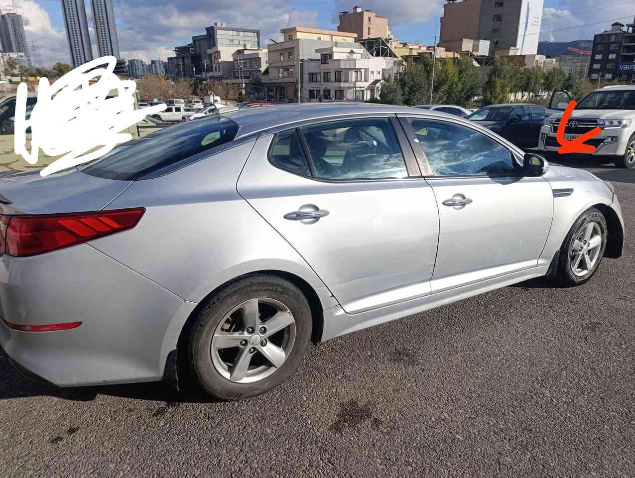 سيارة اوبتيما موديل 2016 
وارد امريكي ... ماشية 144 ميل 
محرك GDI 2400
جاملغ واحد تعديل وواحد تبديل
رقم الشاصي موجود بالصور
السعر 105 ورقة ومجال ..
شرط التحويل ... تفاصيل اخرى الاتصال  على الرقم ومكاني دهوك 
***********
***********
