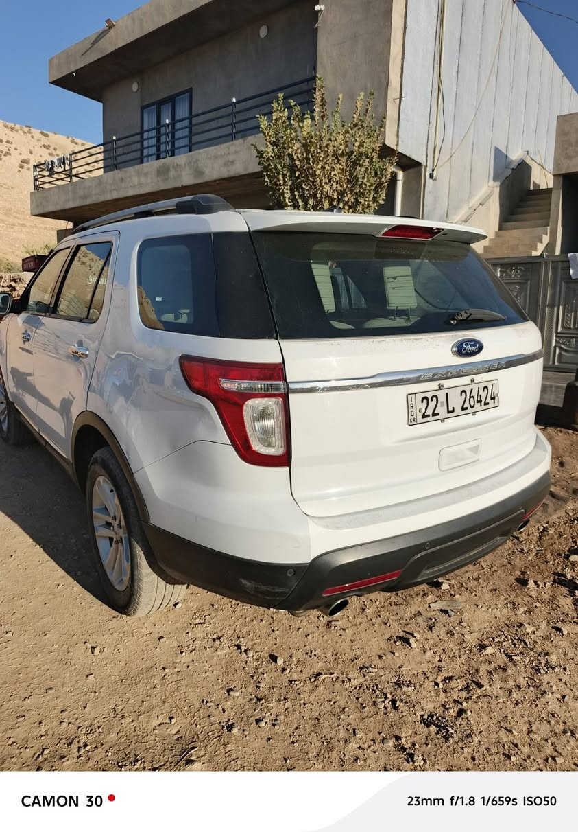 ‎سەرەتا بەناوی خوا
‎ford explorer 2014
‎بۆ فرۆشتن سەیارەکە خەلیجیە ناو زەردە ٣ ڕیز کوشنە تەبرید مەرکەزیە ٣ پارچەی بۆیاغە سەنەوی و ژینگە و هەزەی نوێیە و بەناو کردن بەشەرت مەکینە نەکراوەیە گێڕ و مەکینە بێ عەیب سەیارەکە ماڵی دۆستەو زۆر جائیزە نرخی ١٤٠ وەرەقەیە و مەجالێ برایانەشی تیایە بۆ زانیاری زیاتر تێل بکەن لەخزمەتانین (٧٢ ٩٢ ٣٦٩ ٠٧٧٠)   (٠٧ ١٢ ٢٣٨ ٠٧٥٠)
