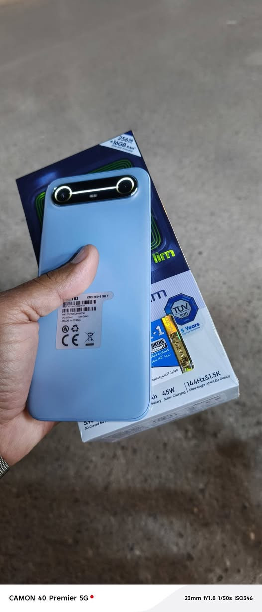 ‏تكنو بوفا سلم 5G النحيف
‏ذاكره 256 عشوائيه 16 معالج 6400 شاشه 144هيرتز بطاريه 5160 كامل ملحقات نضيف كلش  ناصريه مركز ناصرية, ذي قار


**إذا كنت صاحب هذا الإعلان وتريد حذفه لأي سبب، رجاءا أرسل رسالة إلى الدعم الفني**