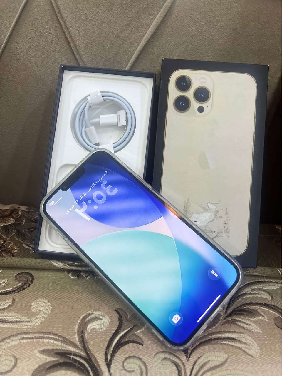 13برو ماكس بطاريه 89 ذاكره 256 ملحقات كامل الجهاز نضيف ومكفول السعر 730 وبيه مجال قليل العنوان الناصريه الغراف 
*********** الشطره, ذي قار
