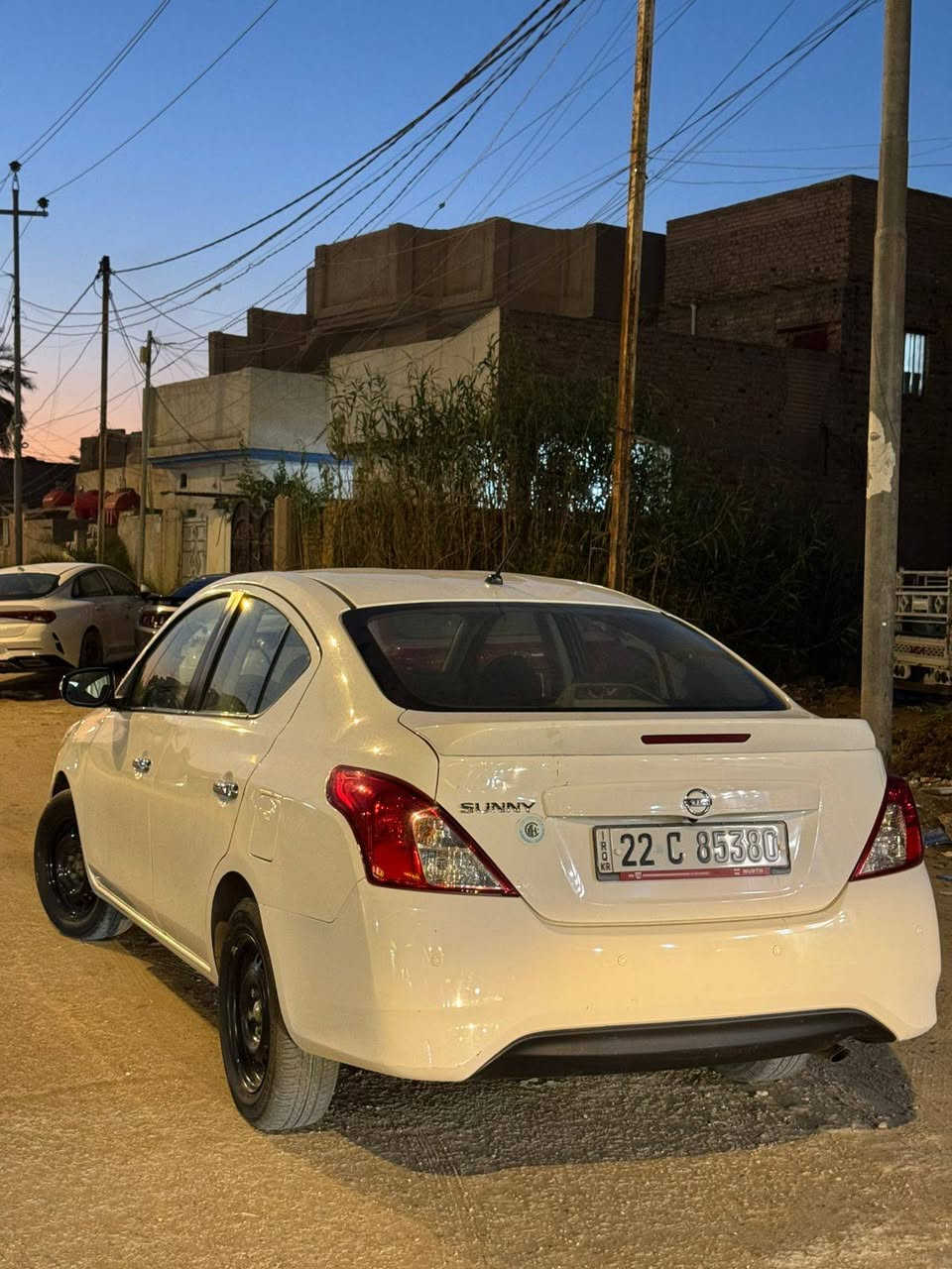 نيسان سني 2023
الممشى 66000
الضرر: بارد جاملغ خلفي أيسر ، باردخشم جاملغ أمامي ايمن 
تبريد قطعتين ، اربعة جام كهرباء 
حدادية جديدة ، تخم تايرات اربعة جدد ، باتري قبل شهرين شديته ضمان سنه بي 
عنوان: بابل - حله  
السيارة استخدام بيت 
للاستفسار : ***********
