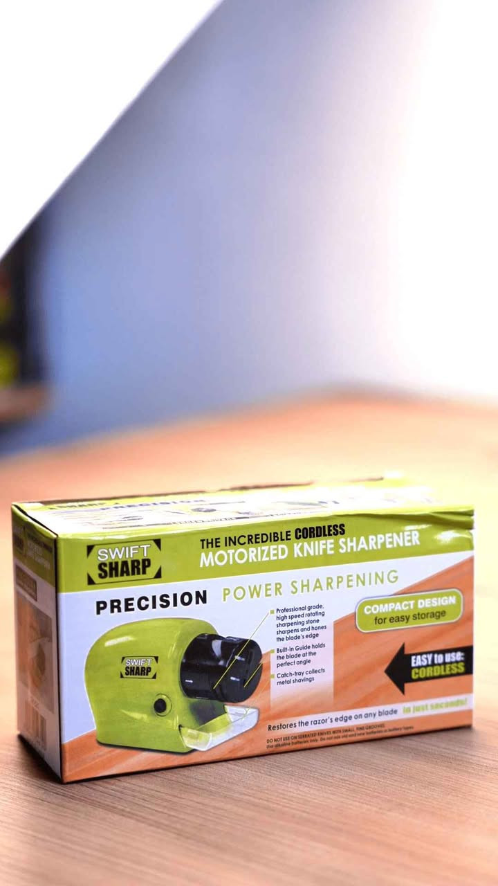 سكاكينك صارت ما تقطع؟ 😤

لا تغيّرها… رجّع حدّتها خلال ثواني ⚡

مستحد سكاكين كهربائي Swift Sharp

يشحذ السكاكين، المقصات وحتى المفكات 🔪✂️

بدون سلك – خفيف وسهل الاستخدام

زاوية شحذ ثابتة ونتيجة احترافية

أداة وحدة تغنيك عن التعب وتوفّر فلوسك 💸 بغداد, العراق


**إذا كنت صاحب هذا الإعلان وتريد حذفه لأي سبب، رجاءا أرسل رسالة إلى الدعم الفني**