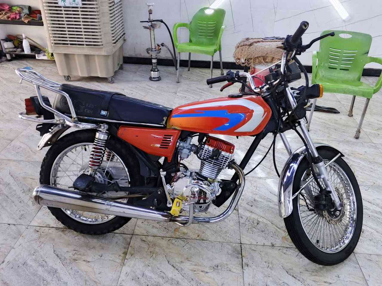 نامه تيربو. اصلي مو متيار 25وشاصي 22دراجه كامله من كلشي ومكفوله شرط ترايك للبصره بلدروز ***********
