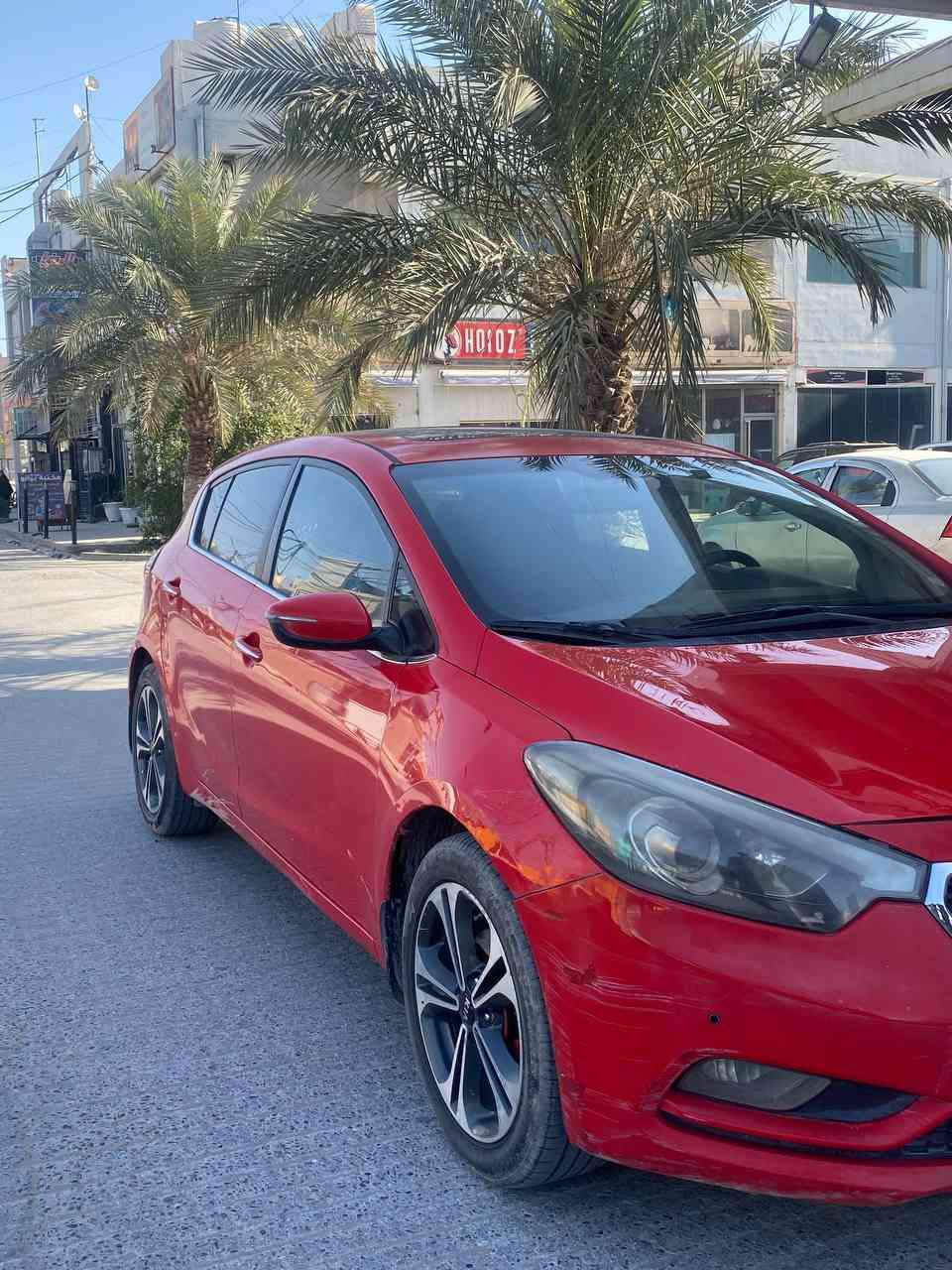 للبيع سيراتو 2014
مكفولة 
وارد كوري 
محرك 1600
السعر 103
مكان النجف
*********** مكلف بلنشر
