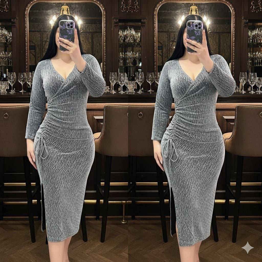 ✨ إطلالة العيد والمناسبات تبدأ من هنا ✨

فستان أنيق بتصميم راقي ولمعة ناعمة يخطف الأنظار 🤍
فستان أنثوي مرتب مع فتحة جانبية تعطيك إطلالة فخمة ومميزة في العيد 

قماش سلفر ستريتش بلمعة مرشوش ستراس 🤍

القياسات : فري سايز يلبس من وزن 50 ألى وزن 85 كيلو قماش مطاط


**إذا كنت صاحب هذا الإعلان وتريد حذفه لأي سبب، رجاءا أرسل رسالة إلى الدعم الفني**