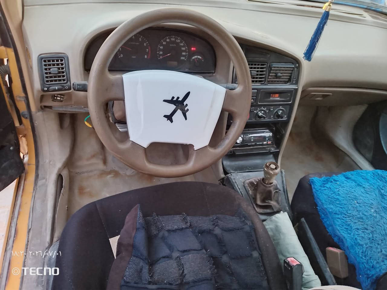 سلام عليكم بيع مستعجل كير مكينة جديد حدادي صدر تخم تاير كهربايات سياره جاهزة وحلوة مصفرة وشرط التحويل ١٨ عنوان محمودية ***********
