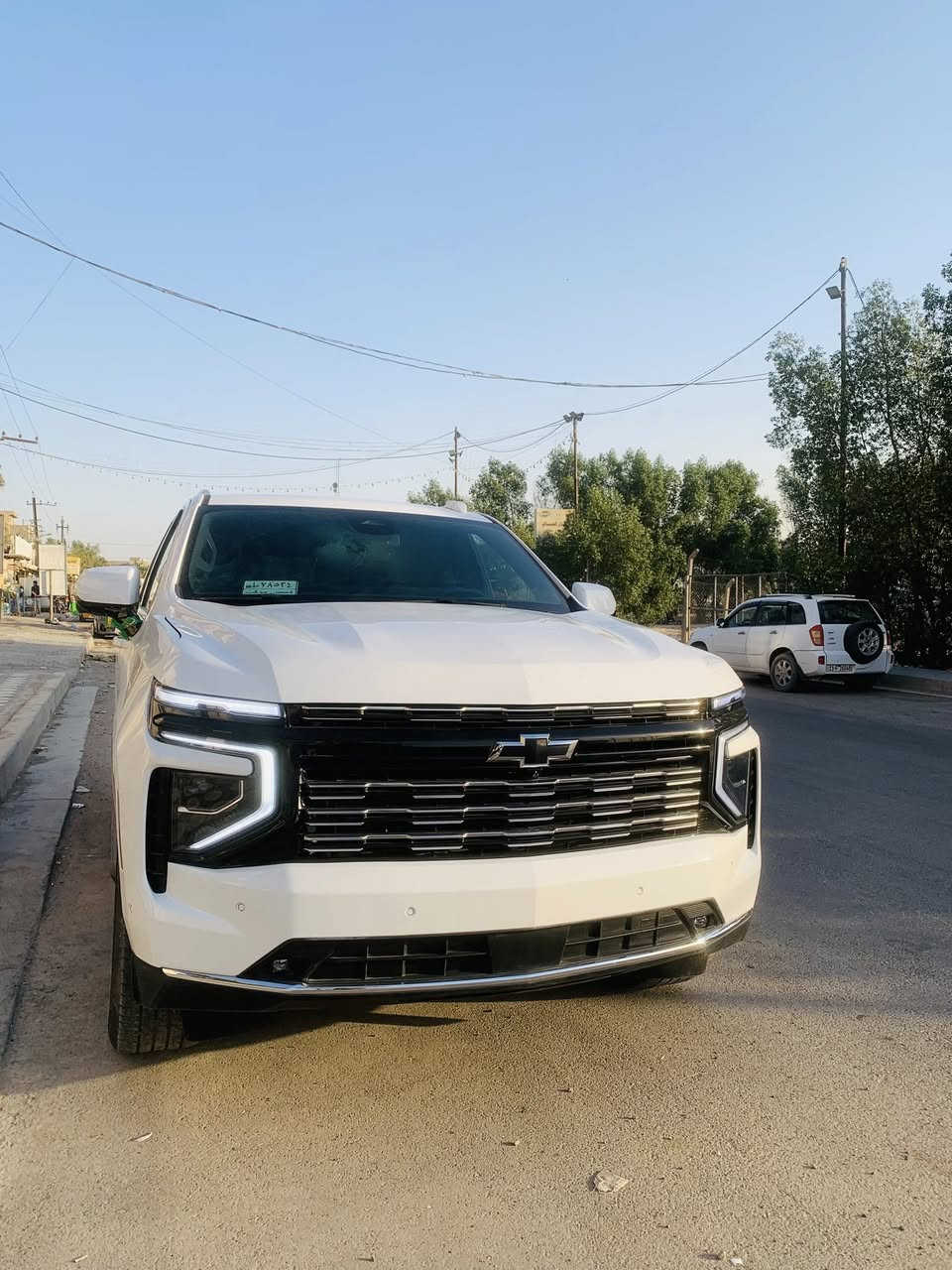 السلام عليكم تاهوLT شكل جديد
الموديل: 2025

الممشى:6 ألف

حادثه جاملغ مبدل اصلي وربع البنيد بدون شواصي بدون لغود

شرط گير ومحرك ما مفتوح،

المواصفات:

دبل أكسل (4×4)

سقف بانوراما

مقاعد تبريد وتدفئة

صندوق كهربائي (شفت)

تشغيل عن بعد

عرض معلومات على الزجاج الأمامي (داتاشو 

للاستفسار

*********** 

مكاني بغداد الأمين الثانيه علما السياره بدون رقم تترقم جميع المحافظات
