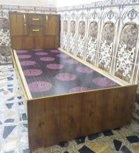 جربايه خشب • طقم كامل • شبه جديد