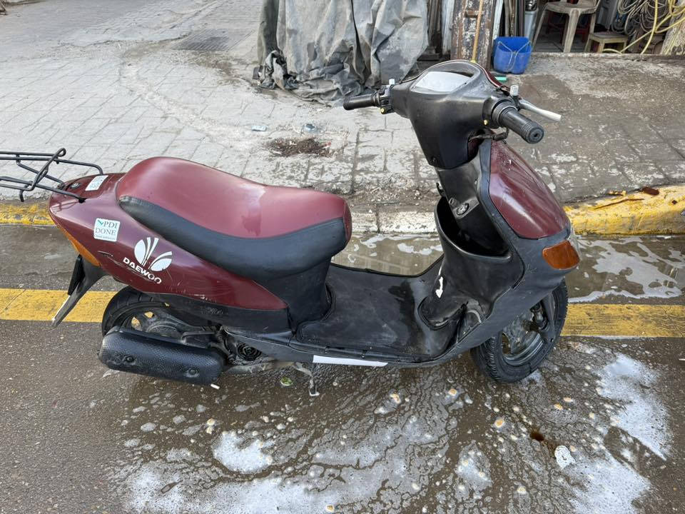 للبيع دراجة سازوكي ٦٠.       السعر 125.           العنوان كاظمية ساحة عدن.                رقم ***********
