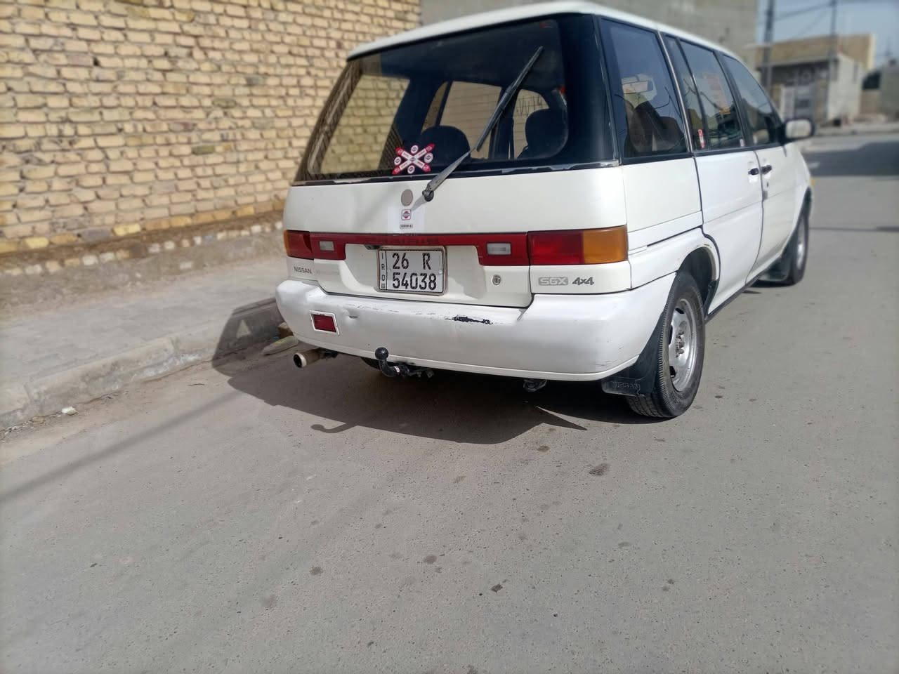 سلام عليكم نيسان للبيع موديل 92رقم صلاح الدين نكليزي مكينه وكير مكفولات كهربائيّة كله شغاله مكاني واسط السعر 30 ورقه $$ اتصال عل رقم الهاتف ***********
