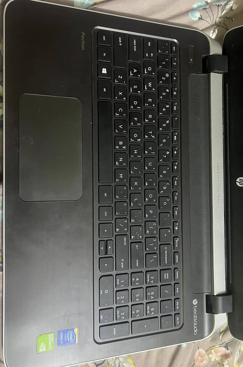 � للبيع: لابتوب HP Pavilion i7 + SSD + NVIDIA
✔ معالج: Intel Core i7
✔ تخزين: SSD سريع
✔ كرت شاشة NVIDIA
✔ شاشة 15.6 إنج
بي صوت خفيف بل مروحه فقط
📍 السعر: 250,000 دينار  وبي مجال
📞 للتواصل: 
***********
