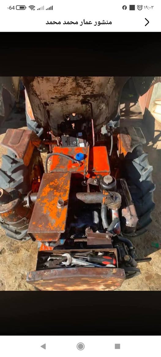 بسم الله وماشاء الله 🙏🙏🙏
🚜تركتور بسكوالي 🚜  ٣٠حصان🚜 ٢سلندر  🚜 محركو نضيف ومنفوض من شهر وخالي الشعر والتبخير والصبلمة 💥 شنجمان وكهربا عالاول♨️ وبطارية جديدة والزيوت مغيرة جديد 💥الدواليب جديدة 🚜التركتور منفوض بالكامل وجاهز عالشغل 💥البيع بعقد ✍️📝مكفول من الدم والحرام والمطالبة 💯 ✔️✔️.
التواجد :  👈غربي حمص - ناحية شين 👉
السعر المطلوب :   ١٩٠٠$ دولار 💲وبازار ناعم  + (عمولة مكتب) 💸💸💲💲💲
التواصل للجادين والمعتمدين ..
الاتصال حصراً📞👈 ٠٩٨٨٢٣٠٨٦٦ 👉
الواتس حصراً📱 👈٠٩٦٦٩٧٢١٦٦ 👉
 أبو عمار ...🙋🙋🙋
 ⚜️⚜️⚜️⚜️⚜️⚜️⚜️⚜️⚜️⚜️⚜️⚜️
_لمن يرغب ببيع أو شراء أي جرار زراعي التواصل معنا على الأرقام المدونة أعلاه .
⚜️⚜️⚜️⚜️⚜️⚜️⚜️⚜️⚜️⚜️⚜️⚜️


**إذا كنت صاحب هذا الإعلان وتريد حذفه لأي سبب، رجاءا أرسل رسالة إلى الدعم الفني**