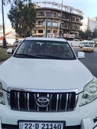 برادو موديل ٢٠١٢ محرك ٦ سلندر رقم أربيل سياره بأسمي مكفوله من الصبغ فق...