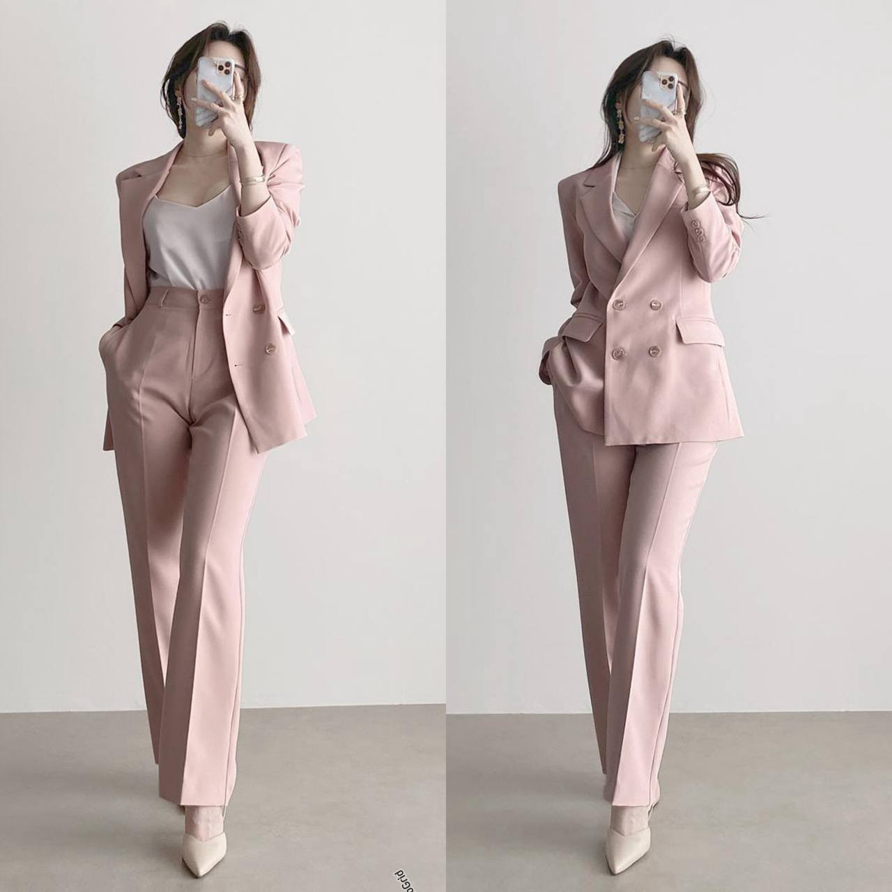 تألقي بإطلالة عصرية وأنيقة 🤍✨
​طقم رسمي بلمسة كورية راقية، متوفر الآن بألوان هادئة ومميزة (أزرق سماوي، وردي باستيل، وأسود كلاسيكي).
تصميم عملي ومريح يبرز أناقتك في الدوام أو المناسبات. 💼🌸
​خامة ممتازة وقصة تناسب الجميع.
​للحجز أو الاستفسار، يرجى مراسلة رسائل الصفحة 📥


**إذا كنت صاحب هذا الإعلان وتريد حذفه لأي سبب، رجاءا أرسل رسالة إلى الدعم الفني**