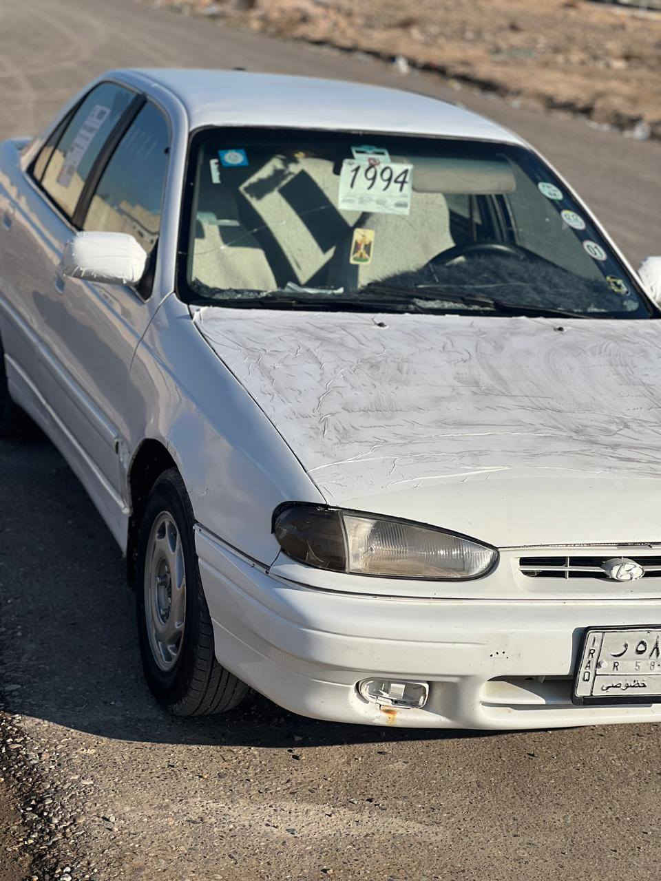 للبيع سياره نضيفه وحلوه احله من الصور موديل 94 تواير جدد مشدودات صدر جديد كير شرط محرك بيه بدايت تبخيرر ///مكان السياره قضاء الدور  المجمع السكني ///هاتف صاحب السياره ***********
