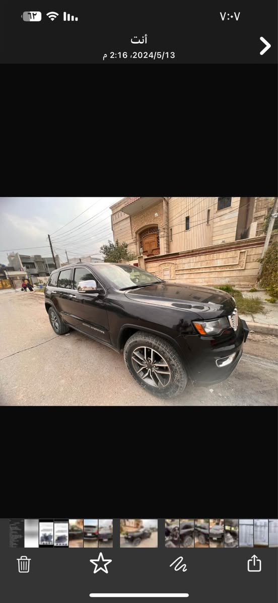 كراند شيروكي 2020 لمتدد
المواصفات
بصمه تشغيل عن بعد محرك V6
حساسات خلفيه كامره خلفيه دواره
نظام اشاره النقطه العمياء بالمري الجانبيه
ماشي 51 الف ميل
صدر امامي جديد وكاله موبار
استيرن كهرباء لايتات زينون اصلي
مري جانبيه هيتر
كشنات اماميه كهربائيه ونظام تدفئة وتبريد تبريد قطعتين وشاشه كبيره للتحكم والكونترول تحكم ستيرن بولتوث وحاكيه وكروس سرعه توقف ذاتي عند الرجوع للخلف
صندوق خلفي كهرباءي
تدفئه ستيرن وخزن وضعيات القياده
نظام خرائط وملاحه
شاشه عرض الاعطال بنوراما
توويل دبل كير اوتو وعادي 8نمر
نضام سبورت دكمه
صور الحادث مرفقه بيع فقط
السعر ٢٣٠ ورقه  وبيها مجال بسيط
الرقم *********** بغداد, العراق
