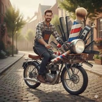 حلاقة دلفري • الديوانية • حلاقة أطفال