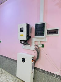 منظومة شمسية • ألواح جينكو 650W • انفيرتر شيساج 6.6KW