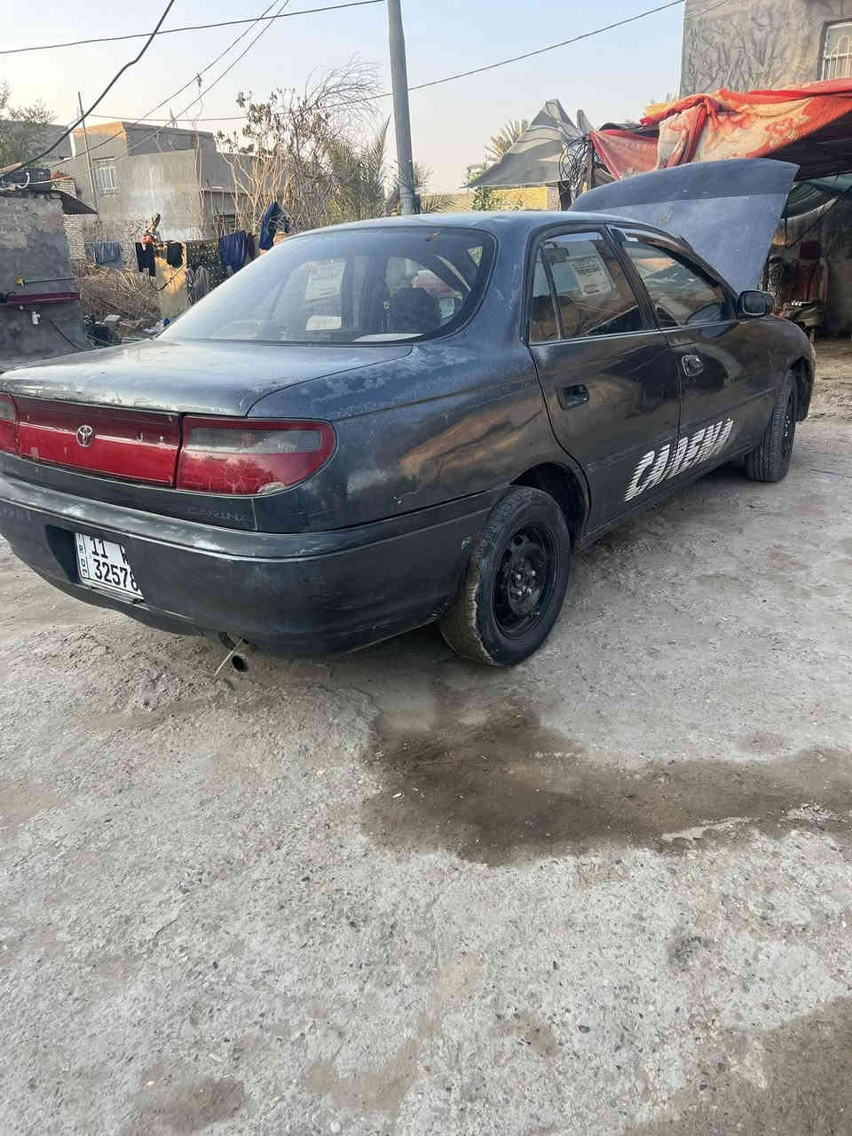 سلام عليكم كارينا بسمي موديل 96 سياره مكفوله من كص ونقل ومكفوله من ضربه محرك ينقص وصدرامامي وخلفي جديد وتخم تاير  سعر (35) رقم تلفوان ***********واذا اكو مراوس ب سيدان مكاني حله
