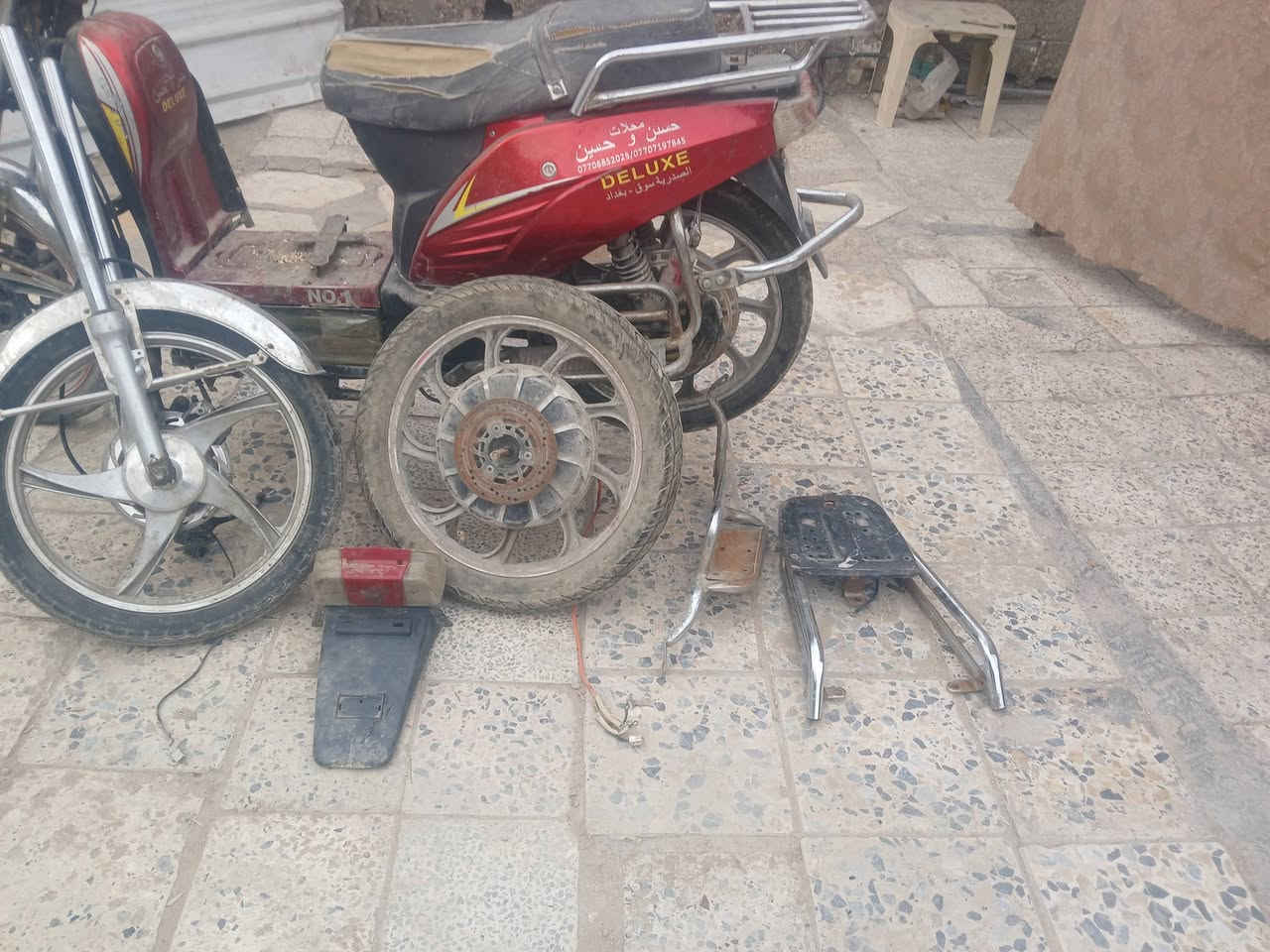 سلام عليكم دراجة للبيع سعر مناسب مكاني بغداد***********
