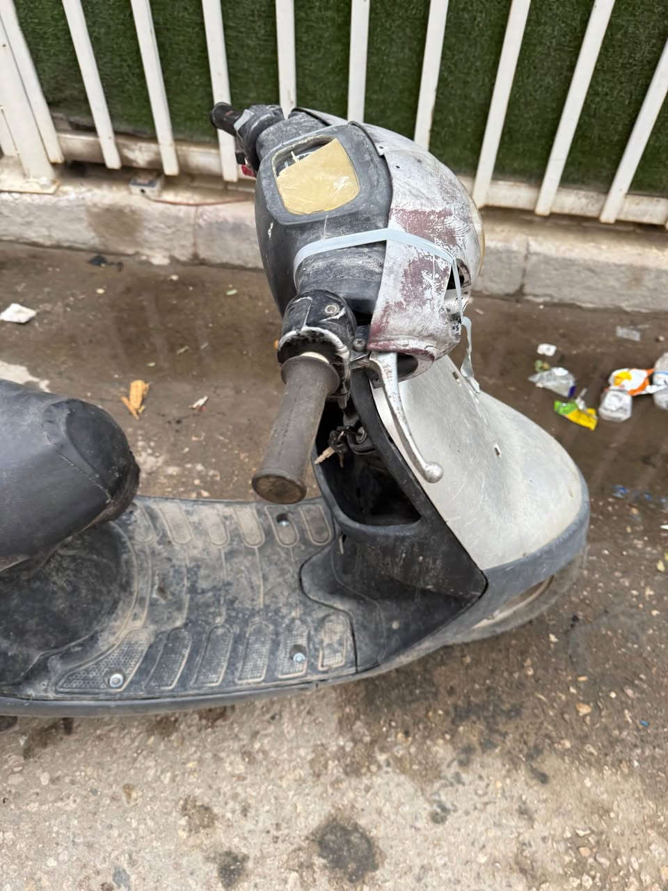 سلام عليكم دراجه بطه للبيع شغاله كلشي ما بيها سعرها ١٦٠ رقم الهاتف *********** عنواني كربلاء الجمعيه يمً مول الحارث كربلاء, العراق
