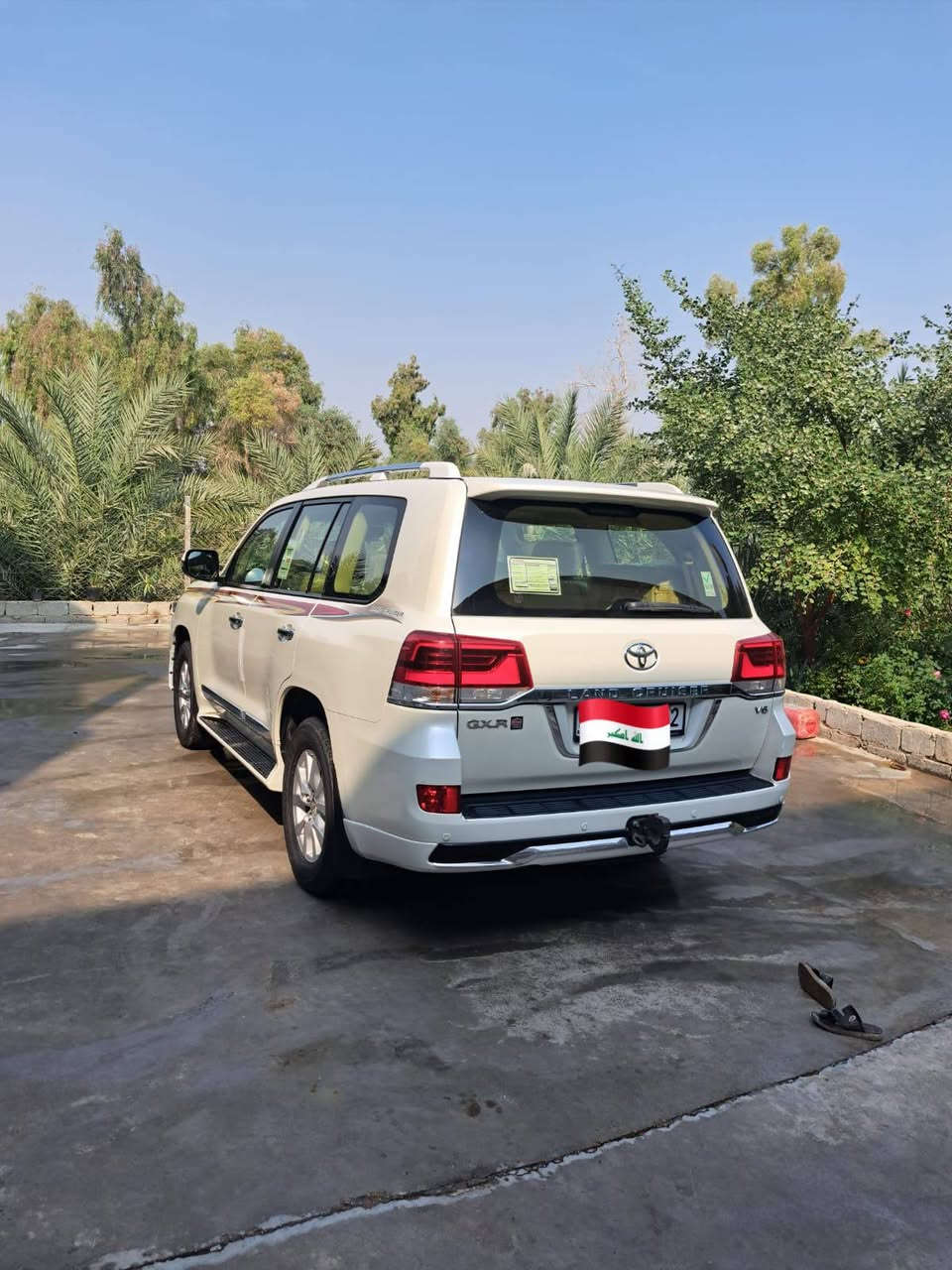 سلام عليكم 
لاندكروزر موديل 17فطيم 
كفاله عامه 
ماشيه 110
5 كامرات مري
رقم سليمانيه 
السعر 485$
للاستفسار *********** 
غير متواجد ع فيس
العنوان النجف الاشرف
