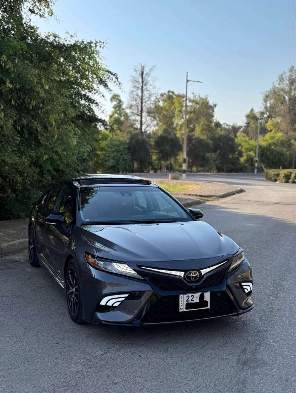 سلام علیک 
لبيع سياره كامري2018XSE فوول فوول فوول واحد علا واحد 6 سلندر بانوراما داخل احمر بيلاد داتاشو 5 كاميرات بصمه ليد سماعه JBL فوول فوول مواصفات رادار حجر اكزوز كلابشرط كلا يشتغل 
ملاحظه :سياره جاملغ و باب صبغ فقط بجم كبس  كيرو محرك شرط برغي مامفتووح شرط تحويل
سعر : ١٨٠ و مجال 
مكان كركوك 
***********
***********

سلام علیک 
کامری 2018 XSE فوول فوول 
6 پستۆن پانۆراما ناو سوور بیلاد داتاشۆ پێنج کامێرا بەسمە  سماعه JBL لید  فوول فوولە زۆر مواسەفاتی بەردی ئەگزۆز رادار بەشەرتەر  
تب: به س جاملغ و درگاي سايه ق صبوغه  پێشی کەپسەگێرو مەکینەی بورغی نەکراوەتەوە  بەرشەرتی تەحوویل
نرخي : ١٨٠ مجال 
شوين كركوك
***********
*********** كركوك, العراق
