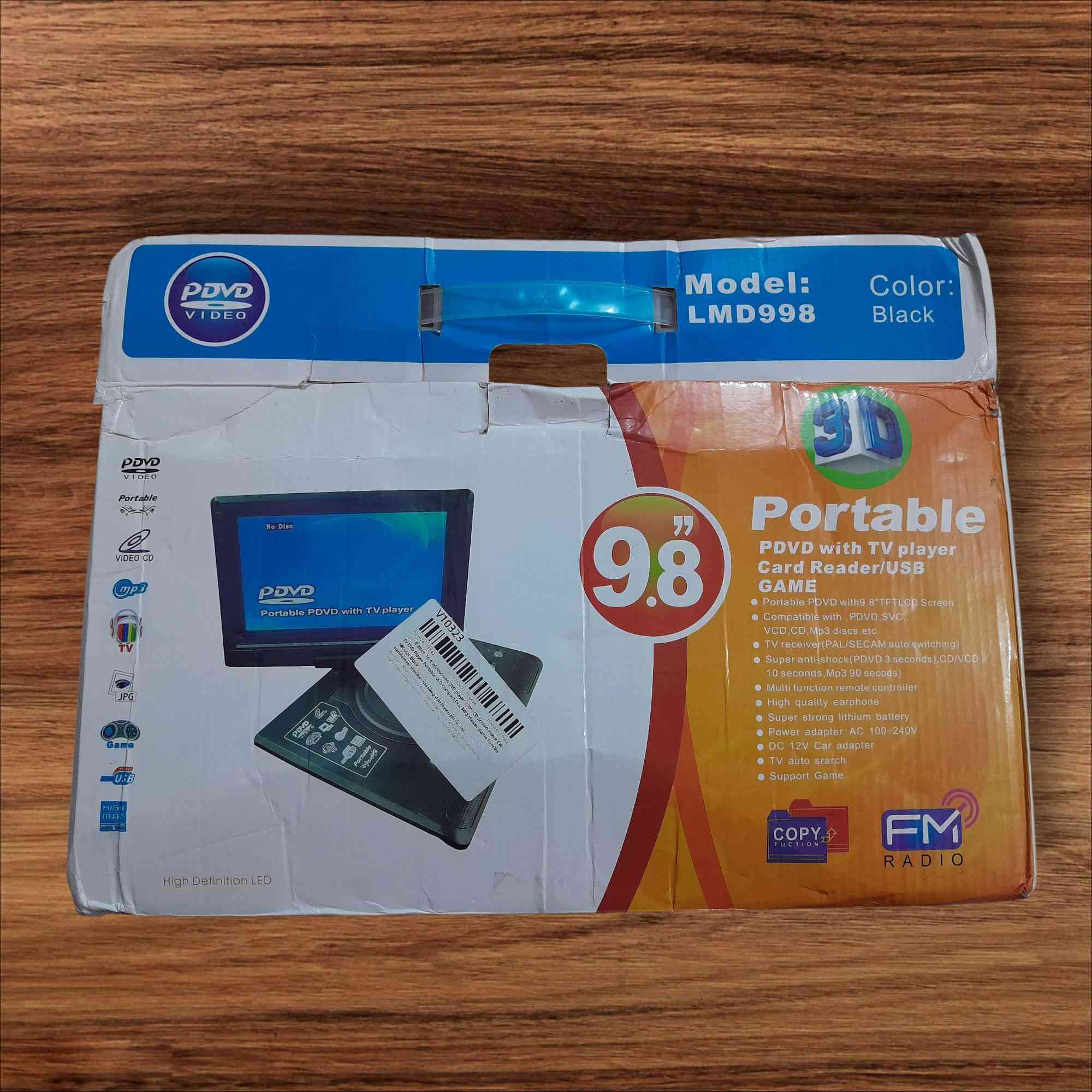 جهاز ديفيدي حجم 9.8
جديد فقط نقص اريل مال السياره
السعر 35 الف مع التوصيل النهائي


**إذا كنت صاحب هذا الإعلان وتريد حذفه لأي سبب، رجاءا أرسل رسالة إلى الدعم الفني**