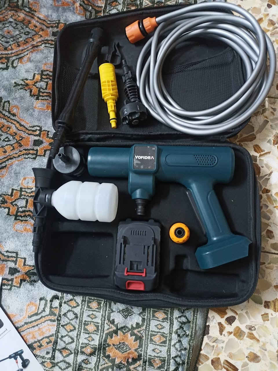 فارة غسل شحن للبيع 
مع ملحقاتها كامله باله اوربي ***********
