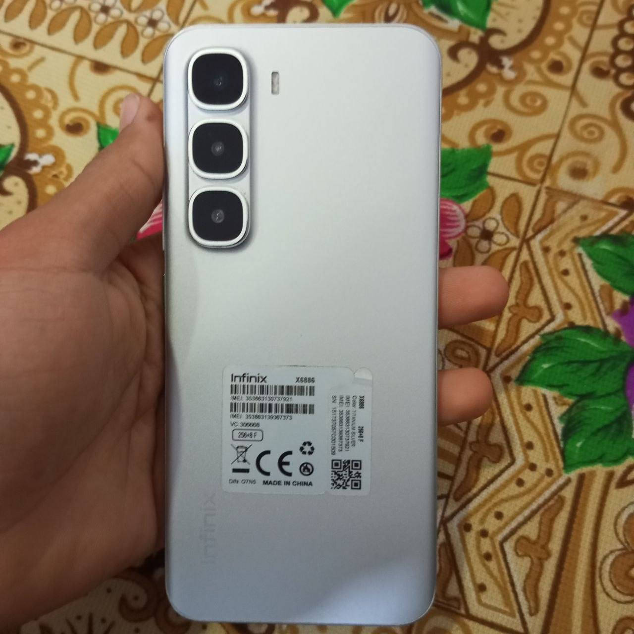 السلام عليكم جهاز للبيع وللمراوس انفنكس هوت 60برو بلاس
ذاكرة الجهاز256 عشوائيه 8+8  / يشغل 144هيرتز
 معالج Helio G200   شاحنه 45واط الجهاز كامل ملحقاته صارلي مده من اشتريته ملاحضه :الكسر بل الزكه


**إذا كنت صاحب هذا الإعلان وتريد حذفه لأي سبب، رجاءا أرسل رسالة إلى الدعم الفني**