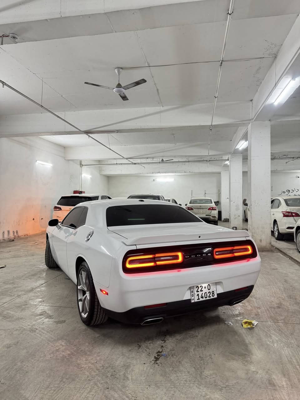 DODGE  CHALLENGER GT 
2022
‎المحرك : 3.6
‎ناقل الحركة : Automatic 
‎نوع الوقود : بنزين
‎الحالة : وارد ئەمریکیآ
‎عدد الأميال :36 میل 
جاملغ باب بيلادي  جاملغ خلفي نص صبغ 
‎بدون دواخل  
‎36 مايل ماشي 
‎فول بدون سلايت 
***********  
192$
‎العنوان: اربیل شارع 100 متر داخل
