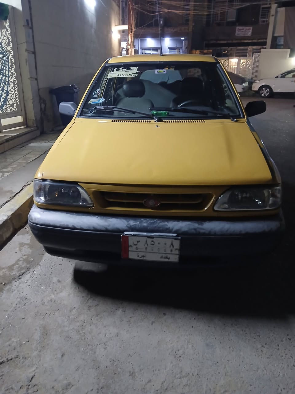 سلام عليكم حبايب سايبا مديل ٢٠١٤ محرك كير تبريد دواخل تخبل رقم بغداد الماني محرك لوك شاشة كفالة من ظربة تعمير هلالات فقط ولشراي يجي يفحص ويدلل هيئة غرامات كلهة علية سيارة بسمنة السعر ٣٠ قفل بدون عملة وبدون احراج مكان سيارة بغداد زعفرانية شارع لمعهد للاستفسار *********** ابو رسل
