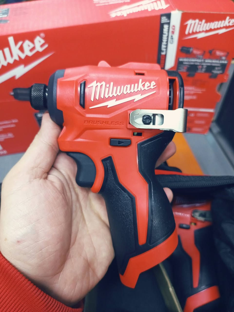 عرض خاص
دريل ميلواكي ٢٠٢٥ m12
جديد اصلي 
 صنع فيتنام 
دريل طوبة حديد     ١٣٥ الف 
دريل امباكت.    ١٣٥ الف 
بطارية ٣٠
شاحنة ٣٥ 
مكاني بغداد حي العدل 
يوجد توصيل 
***********
واتساب
