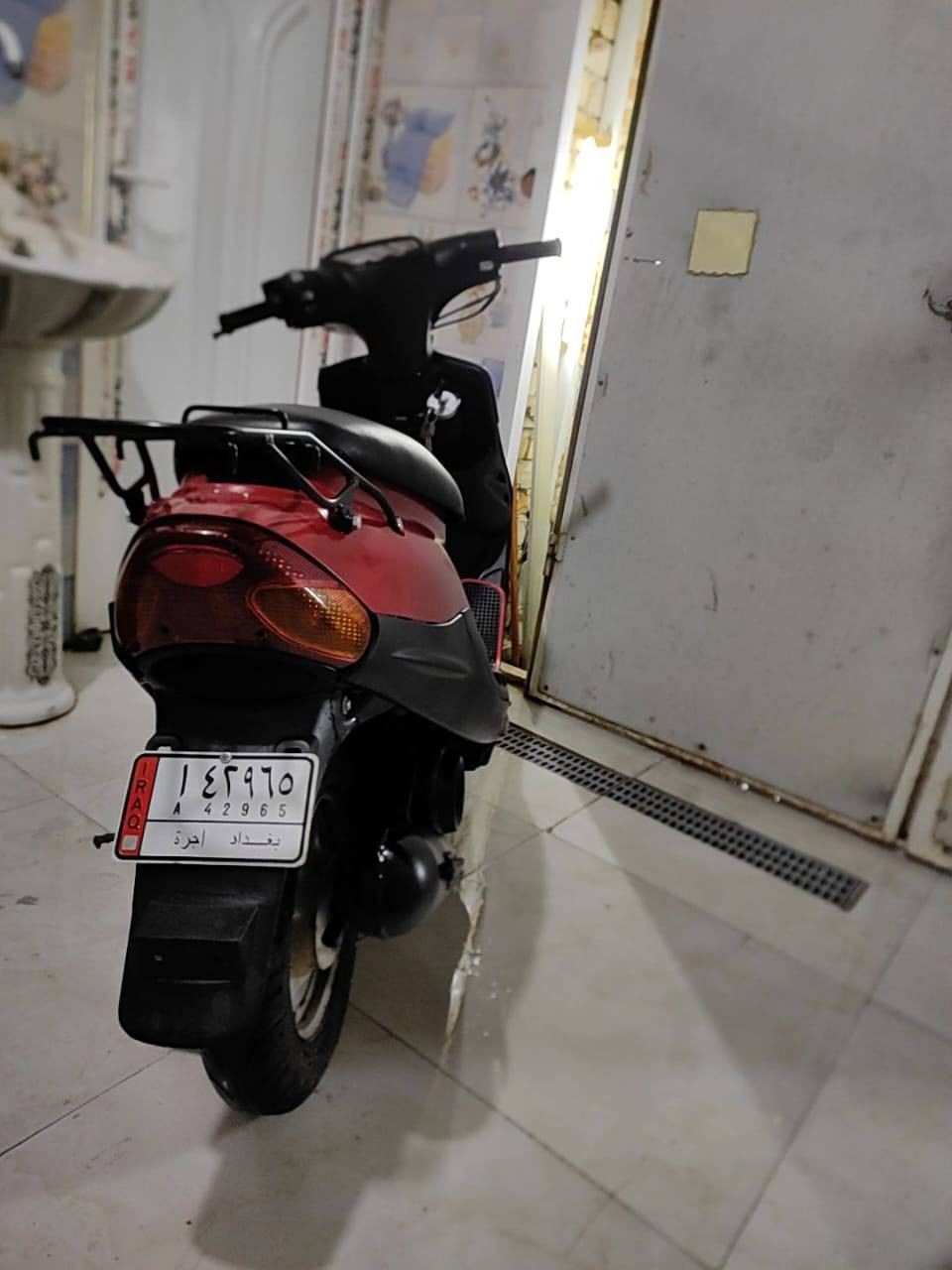 السلام عليكم دراجه ياماها  للبيع دراجه نضيفه كلش رقم الهاتف ***********
