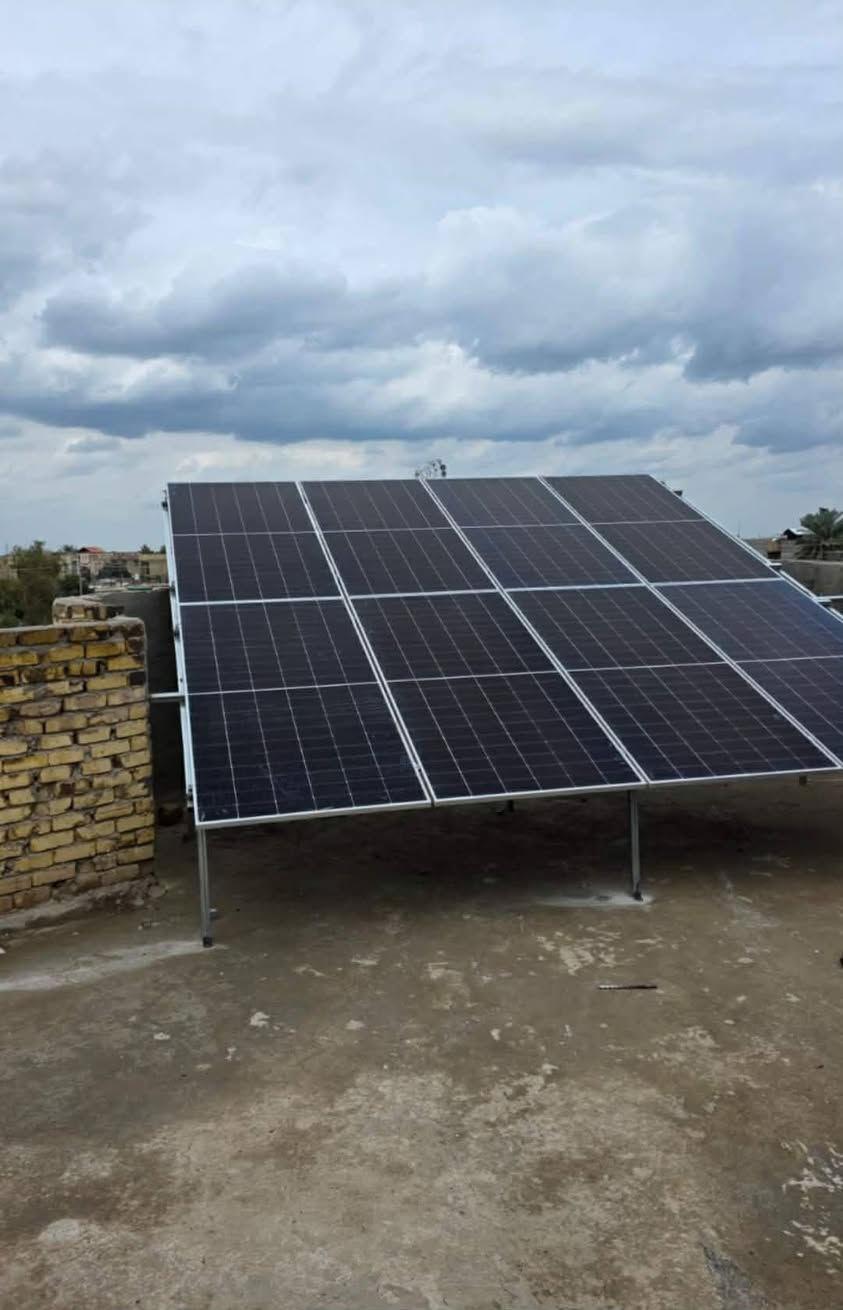 الطاقه المتجدده الحل الأمثل لك كهرباء بدون خطر تساعدك في وقت الشده نام وراسك مرتاح مع كهرباء تدوم مستعدون لعمل الطاقه الشمسيه بمواد درجه اولى وحسب الطلب والعمل بجميع المحافظات
للتواصل واتس أو اتصال ***********
