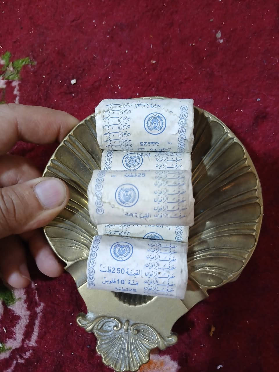 رولة ١٠ فلس ١٩٧٩ غير مستخدم  الرولة ٢٥ قطعة 
سعر الرولة 20 الف


**إذا كنت صاحب هذا الإعلان وتريد حذفه لأي سبب، رجاءا أرسل رسالة إلى الدعم الفني**