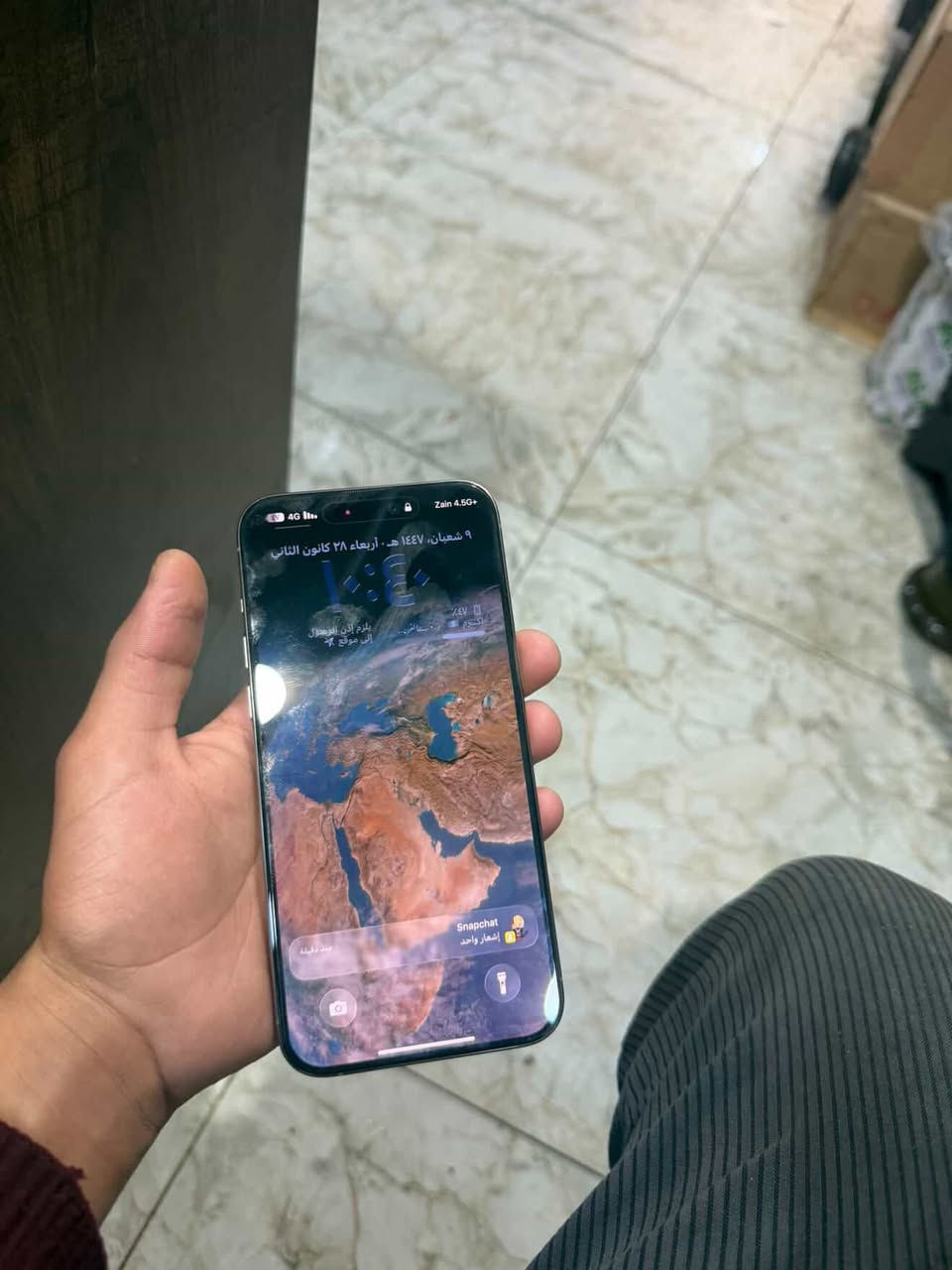 من رخصة الادمن
للبيع ايفون ١٥برو ماكس 
ذاكره ٢٥٦
بطاريا ٨٦ بلادي 
تك 
الجهاز شرط ما مفتوح ولا مصعد 
السعر مليون او ١٥٠وبي مجال للطيبين
التوصل خاص او ‭٠٧٨٦ ٦٧٣ ٣٥٤٩‬
