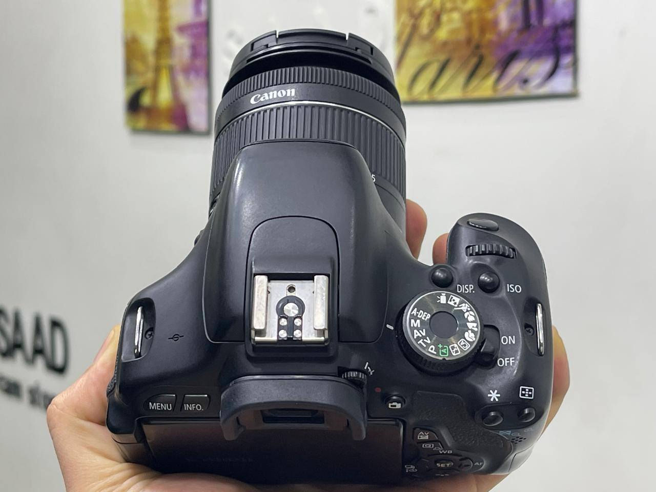 For sale 
Canon 600d
بالبوكس كامل واللينس 18:55  
ضمان 3شهور 
متاح تقسيط بفيز المشتريات 
متاح شحن لجميع المحافظات 
للتواصل فون او واتس 01016242875


**إذا كنت صاحب هذا الإعلان وتريد حذفه لأي سبب، رجاءا أرسل رسالة إلى الدعم الفني**
