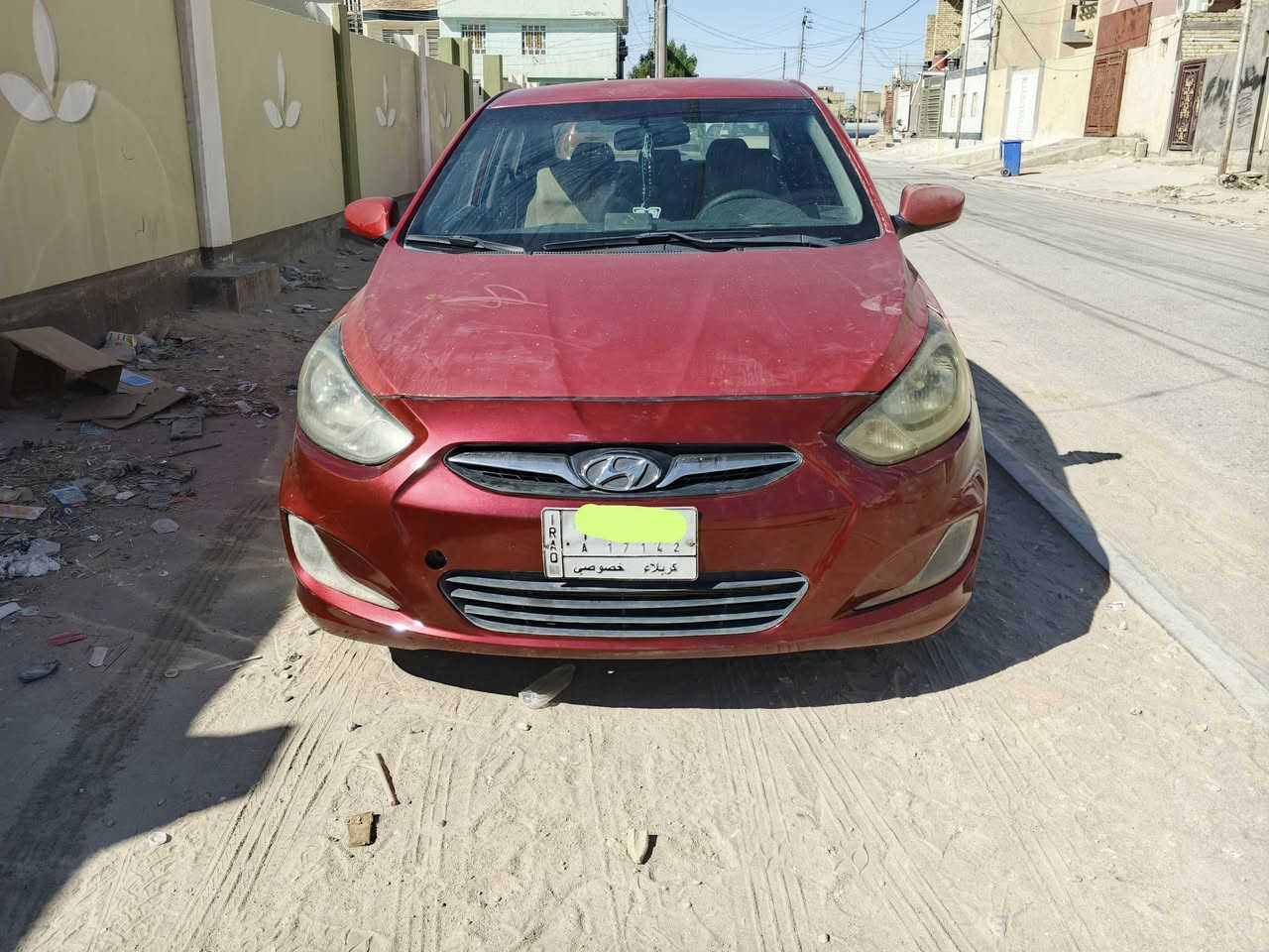 اكسنت( 2012 ) لون احمر للبيع للبيع وارد امريكي محرك Gdi 1600 رقم كربلاء الماني ( مكاني كربلاء) (بسمي) (سنويه ساقطه) ومن اخذتهه بيها ثلاث قطع جاملغ وباب السايق وبنيد مصبوغ  هي جارده لان 2012 بعد 
دعاميه جديده  قبل شهرين شاده (السياره يرادله ادامة منظومة البانزين) (ونواقص بسيطه السنتر لوك فصله الكهربائي بس يرجع ) الشراي يجي يشوف بعينه السعر المعروض المعروض ( 80 ورقه ) (وبيها مجال للجاد والشراي) يجي يشوف ويتدلل  احسن من الصور بيع فقط بدون مراوس اي استفسار(( ***********))  رجاءا رجاءا اقرا المنشور زين لان كلشي ذاكر بي بما يرضي الله وتجي تشوف إذا شراي وبخدمتك
