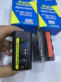 بطارية NP-F750c • ٦٤٠٠mAh • USB-C