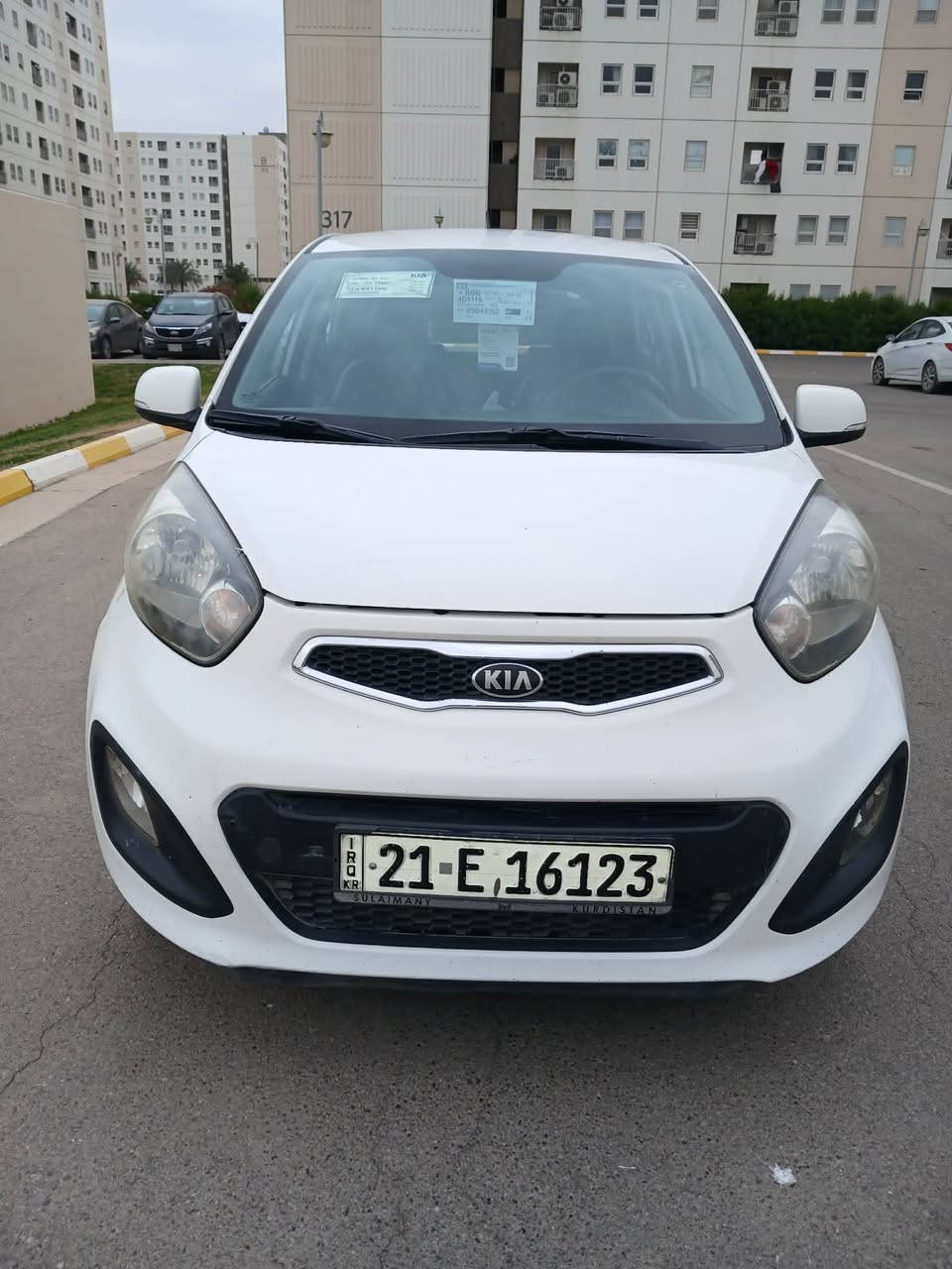 سلام عليكم بيكانتو خليجي 2013السياره جلد اشاير بل مري ويل كروم بلوجكتر مكفوله كفاله عامه فقط بارد كير مكينه على وضع الشركه حداديه جديده باتري جديد تخم تاير هزه جديده وسنويه 2028 رقم سليمانيه السياره تحويل مباشر السعر 87وبيهه مجال مكاني بغداد مجمع بسمايه الرقم ***********
