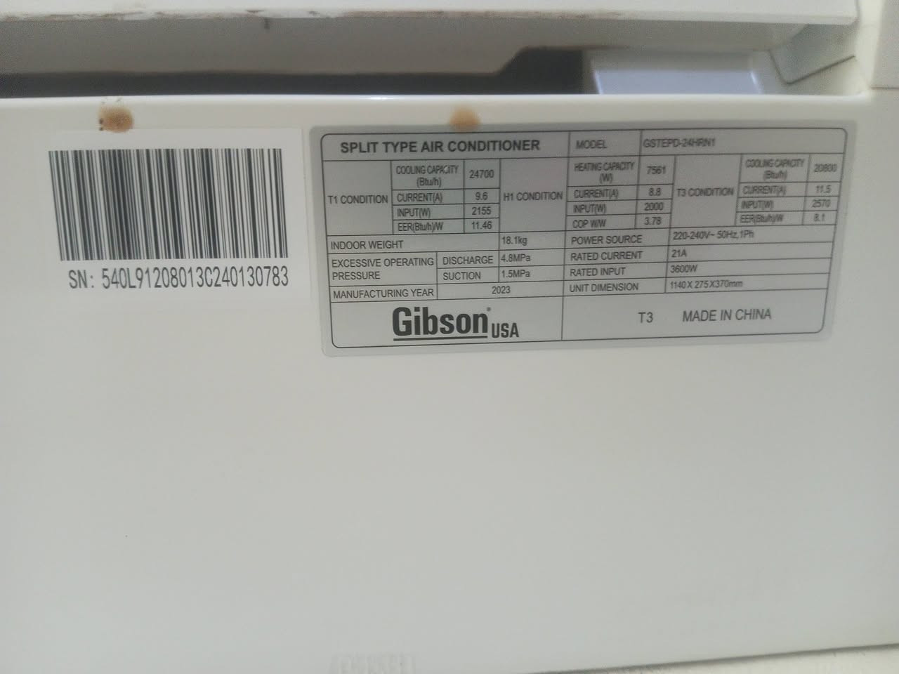 اللبيع اللبيع سلام عليكم عندي سبلت  Gibson جيبسون طنين اللبيع  نضيف مابيه شي 100/85نضافه اي عطل يرجع صارلي تقريباً سنه من اشتريته 
سبب البيع حاطه بل ديوانيه اريد ابيعه وجيب عمودي رقم الاتصال *********** وبيه واتساب مكاني ميسان العماره قرب جسر الحولي طريق البتيره
