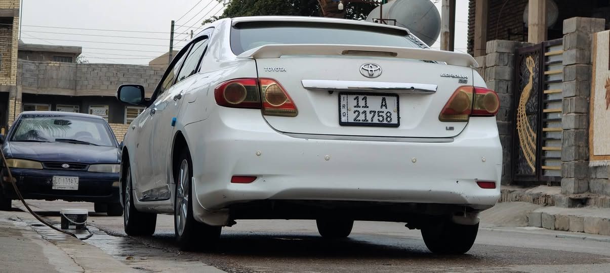 سلام عليكم
كورلاه خليجي 
موديل 2008 محدثه 13
رقم بغداد دولي بسمي 
سياره بيه قطعه 2 صبغ فقط 
محرك وكير جديد مال 2019 
تخم تاير صار سبوع من شديته 
موصفات ترحيب داخلي 
مري شفط 
حساس خلفي 
شاشه 
تحكم ستيرن  
فول زنون 
سعر 120 
***********وتساب
