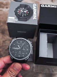 متوفر الان ساعة Garmin Tactix 8 saph solar 51 mm elite Titanium اعلى ف...
