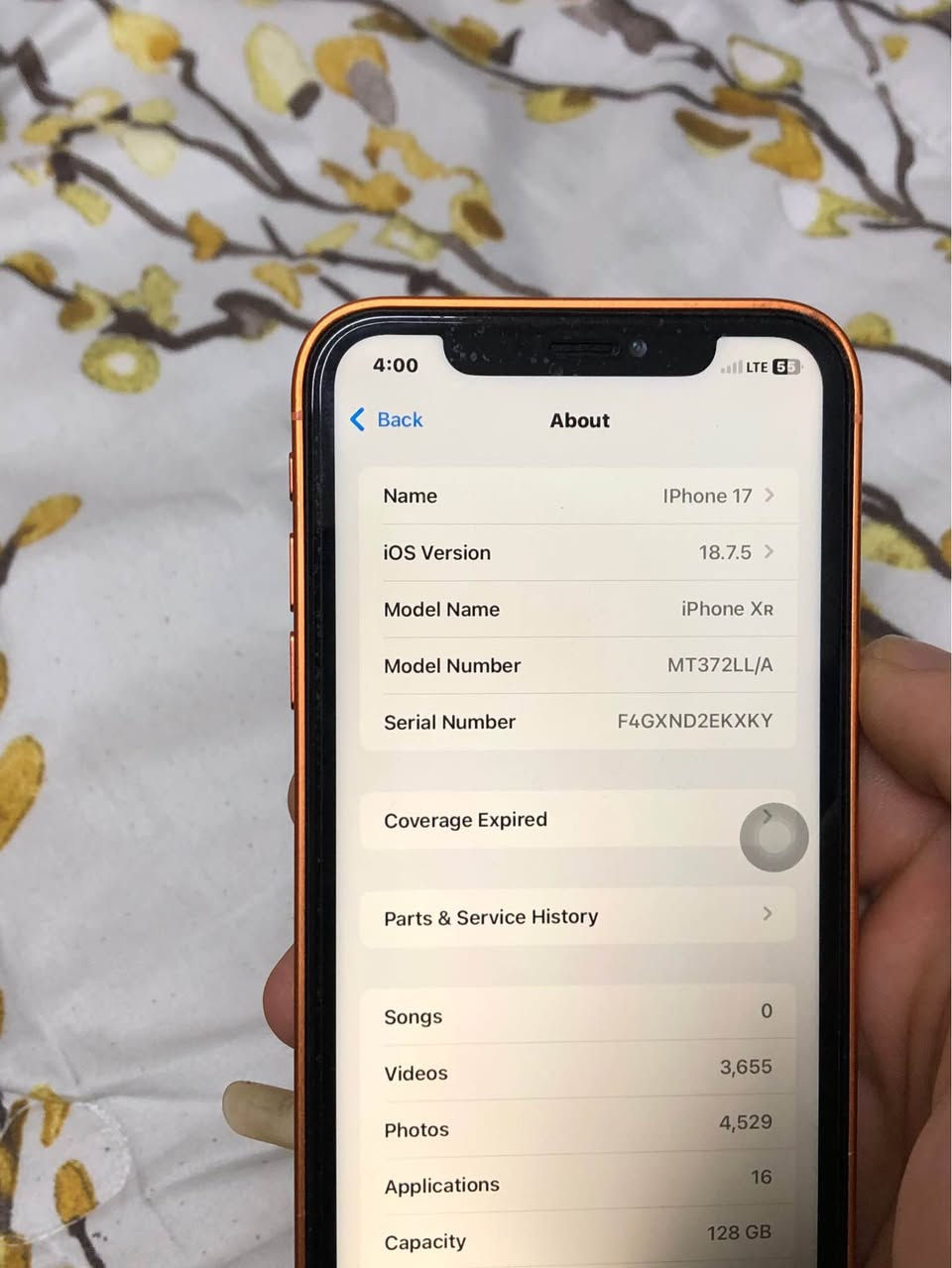 ئایفۆن XR
١٢٨ گێگابایت
٢ سیم
شکڵی گۆڕاوە بە ١٧ پڕۆ ماکس
زۆر زۆر تازەیە ماشەڵا
هیچ کێشەی نیە هەموو گیانی مەزبوتە
ڕەسم و ڤیدۆی زۆر جوانە
سەوتی زۆر ساف و خۆشە 
سفری ئێرەیە 
یانی ئەوروپی نیە
٤ ساڵە لای خۆمە 
زۆر بێکێشە و مەزبوتە
سعرەکەشی ٢٢٠ هەزار و معامەلە
ناونیشان سلێمانی
ڕەقەم تەلەفون و واتسئاپ و ڤایبەر
0️⃣7️⃣7️⃣2️⃣2️⃣4️⃣2️⃣5️⃣2️⃣6️⃣2️⃣
*********** السليمانية, العراق

