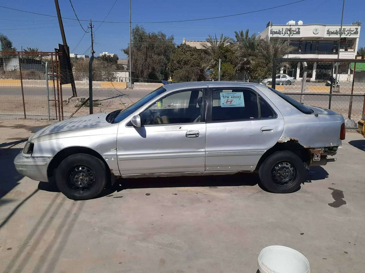 اسلام عليكم النتره 91سياره خير من الله هزه جديده رقم انكليزي صدر خلفي امامي تخم ويل وتخم تاير تريك وين ميعجبك مكينه مكفوله تنقيص وتبخير فقط بس هلالت بيهه خياس مستعجل عل بيع ***********
