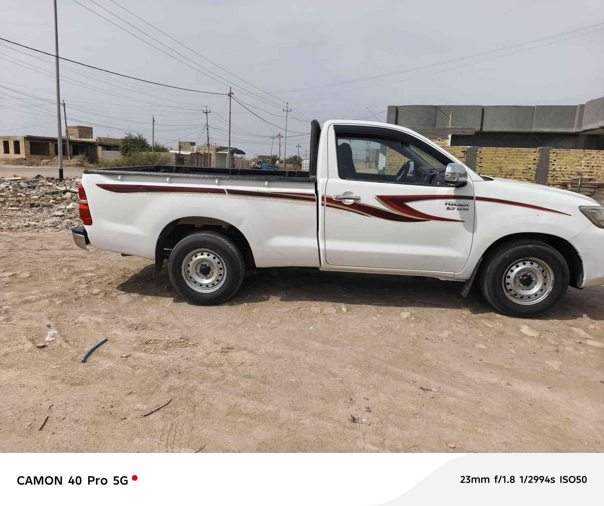 السلام عليكم ورحمة الله وبركاته
هايلوكس 2014 ، مكفولة كفاله عامه طخم تاير جديد أصلي مشدود مكينه وحداديه كفاله رقم إنكليزي ، سعرها 148 علماً السِياره بأسمي 
العنوان ذِي قار الرفاعي، ، رقم الهاتف ***********
