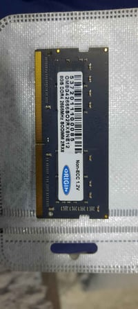 ، لديّ  (RAM) سعة 8 جيجابايت بسرعة 2666 ميجاهرتز، بسعر 45 الف ارسل رسا...