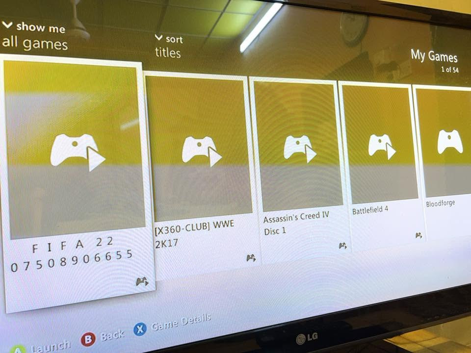 اكس بوكس 360للبيع جديد بارحه اشتريته بس صار عندي ضرف بي 54لعبه  رايده ب150


**إذا كنت صاحب هذا الإعلان وتريد حذفه لأي سبب، رجاءا أرسل رسالة إلى الدعم الفني**